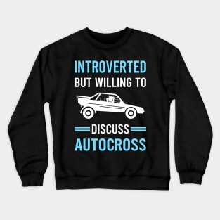 Introverted Autocross Crewneck Sweatshirt